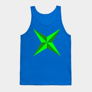 Star title pattern. Tank Top